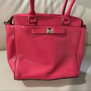 Kate Spade Pink Patent Leather Work Tote